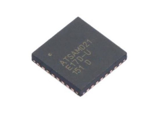 Chip mạch tích hợp Bộ vi điều khiển ATSAMD21E17D-MFT IC QFN32 Công suất thấp