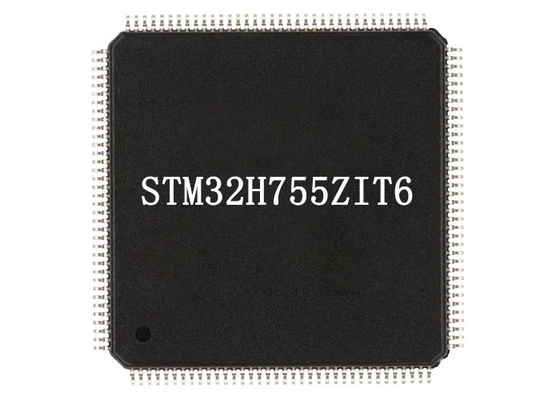 IC vi điều khiển lõi kép 32 bit STM32H755ZIT6 Bộ nhớ flash 2MBytes