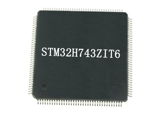 Chip mạch tích hợp STM32H743ZIT6 Bộ vi điều khiển 2 nhân 2 bit 480MHz 2MB IC 144-LQFP