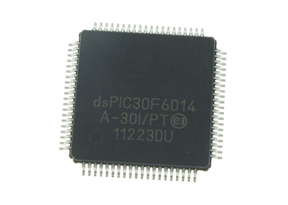 Chip mạch tích hợp DSPIC30F6014A-30I/PT Bộ điều khiển tín hiệu kỹ thuật số 16-bit hiệu suất cao