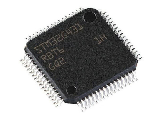 MCU ARM Cortex-M4F STM32G431RBT6 với Tốc độ 170MHz, Bộ nhớ Flash 128KB và Lõi đơn 32-Bit trong Vỏ LQFP64