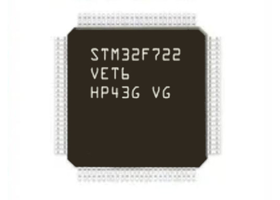 Bộ vi điều khiển lõi đơn 32BIT STM32F722VET6 512KB IC hiệu suất cao LQFP100