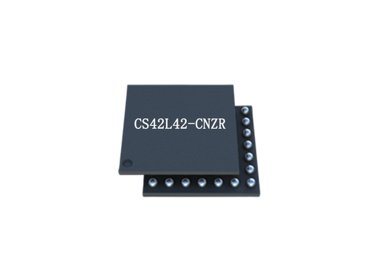 Chip mạch tích hợp CS42L42-CNZR Bộ giải mã âm thanh công suất thấp có xử lý âm thanh