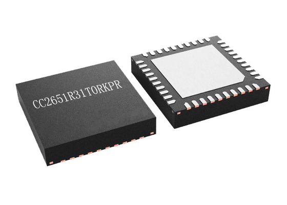 VQFN40 CC2651R31T0RKPR 32Bit Arm Cortex M4 Giao thức đơn MCU không dây 2.4GHz