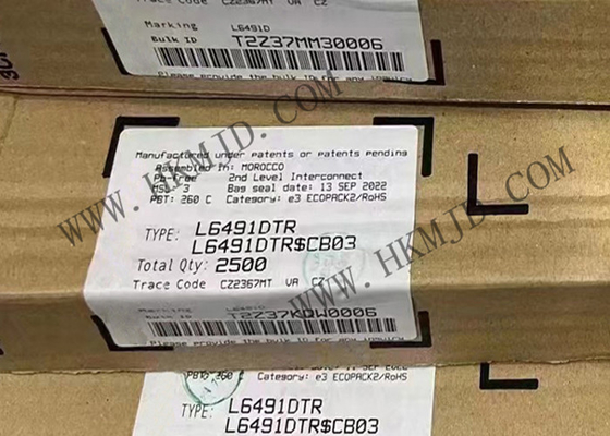 IC quản lý nguồn L6491DTR IC điều khiển cổng 4A nửa cầu thấp SOIC14