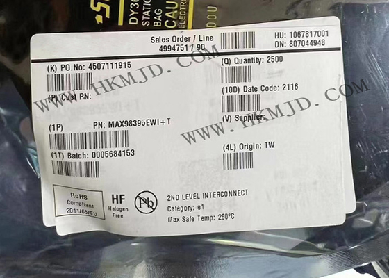 Chip mạch tích hợp MAX98395EWI 1 kênh đầu vào kỹ thuật số lớp DG Amplifier XFBGA28