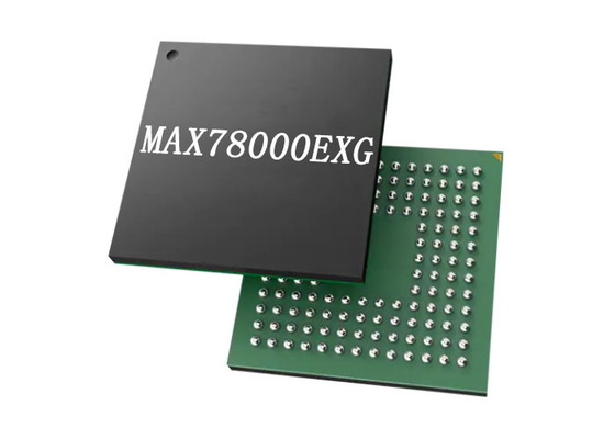 Chip IoT lõi kép 32 bit 100 MHz 512KB MAX78000EXG IC vi điều khiển 81-LFBGA