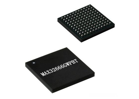 Bộ vi điều khiển thông lượng dữ liệu 2Mbps MAX32666GWPBT công suất thấp IC 109-WFBGA