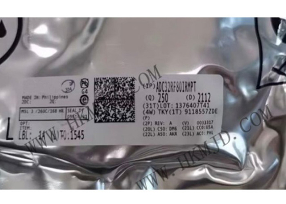 Chip IC ADC32RF80IRMPT Thiết bị thu và phản hồi viễn thông 3 kênh GSPS hai kênh