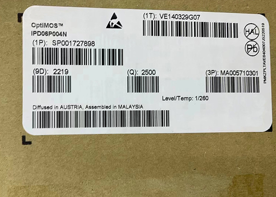 Kênh P IPD06P004N Bóng bán dẫn MOSFET công suất TO-252-3 Chip mạch tích hợp 60V