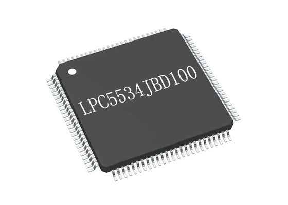 Chip mạch tích hợp 150 MHz LPC5534JBD100 IC vi điều khiển lõi đơn 100HLQFP