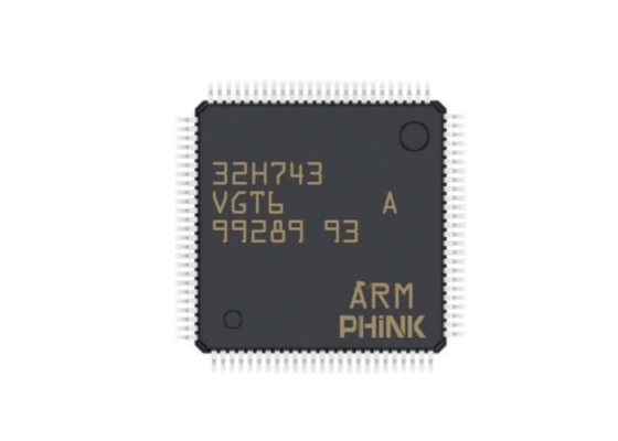 MCU lõi đơn 32 bit STM32H743VGT6 Cánh tay Cortex M7 MCU Flash RAM 1 MB