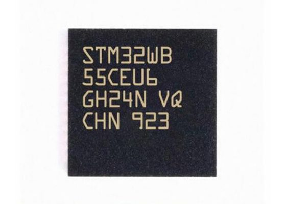 2Mbps STM32WB55CEU6 Vi điều khiển MCU 48UFQFN Multiprotocol Wireless 32Bit MCU