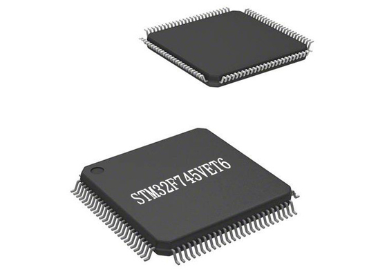 Bộ vi điều khiển MCU STM32F745VET6 512KB Bộ vi điều khiển nhúng Flash
