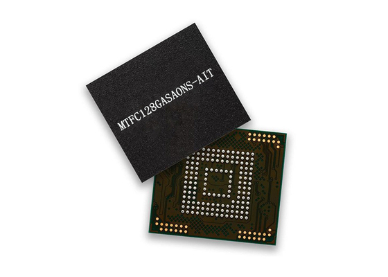 Chip mạch tích hợp MTFC128GASAONS-AIT IC nhớ 1Tbit 52MHz 153-TFBGA
