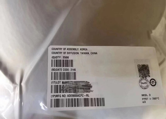 Chip mạch tích hợp ADE9000ACPZ Mặt trước tương tự 7 kênh Giá treo bề mặt 40-WFQFN
