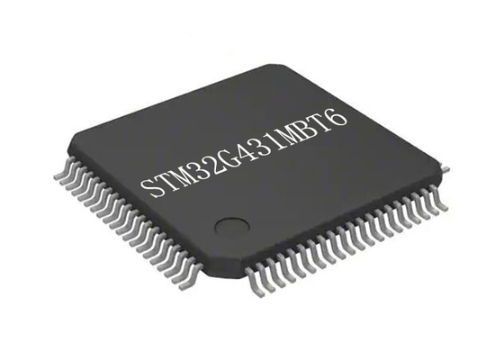 Bộ vi điều khiển lõi đơn STM32G431MBT6 MCU 80LQFP Hiệu suất cao 170 MHz