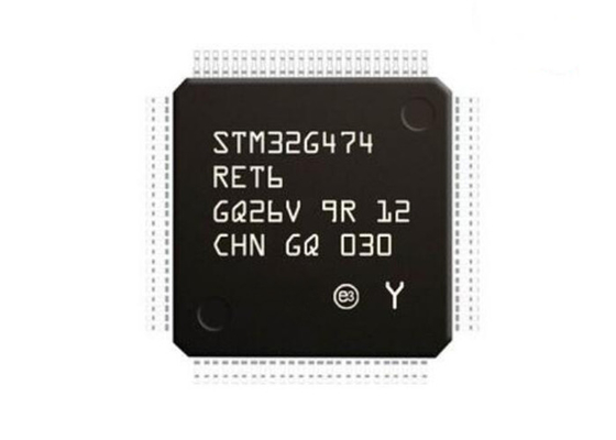 512KB FLASH STM32G474RET6 Bộ vi điều khiển MCU LQFP64 32Bit Chip vi điều khiển