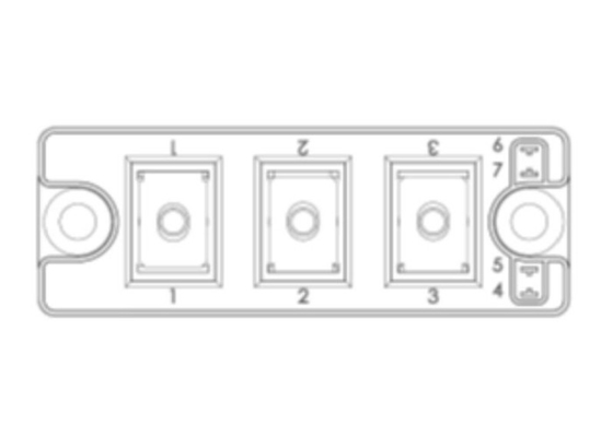 Mô-đun nguồn điốt SiC chân pha 200A MSCDC200A120D1PAG Mô-đun IGBT ô tô