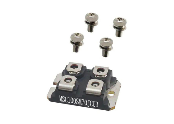 Mô-đun IGBT dành cho ô tô MSC100SM70JCU3 Mô-đun cacbua silic IGBT N-Channel 365W