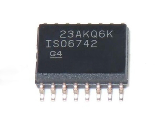 Chip mạch tích hợp ISO6742DWR Bộ cách ly kỹ thuật số bốn kênh 50Mbps 16-SOIC