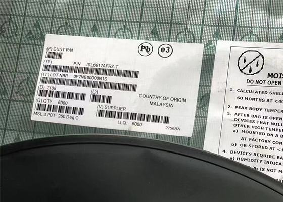 Chip mạch tích hợp ISL6617AFRZ Bộ nhân đôi PWM 6mA với tính năng giám sát đầu ra