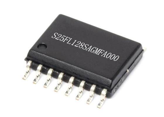 IC bộ nhớ flash NOR S25FL128SAGMFA000 Chip mạch tích hợp 16-SOIC 128Mbit
