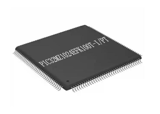Bộ vi điều khiển Flash 1MB Chip PIC32MZ1024EFK100T-I/PT TQFP100 Lõi đơn 200MHz