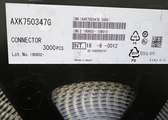 AXK750347G Chip mạch tích hợp Đầu nối hình chữ nhật 50 vị trí 300mA 60V