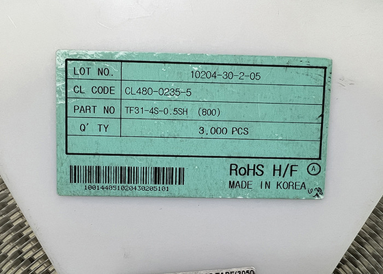 TF31-4S-0.5SH Mạch tích hợp Chip kết nối linh hoạt phẳng