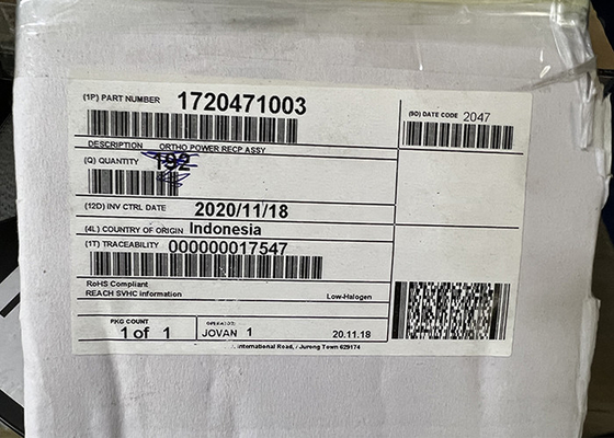 172047-1003 Chip mạch tích hợp Cấp nguồn 2POS cho đầu nối bảng