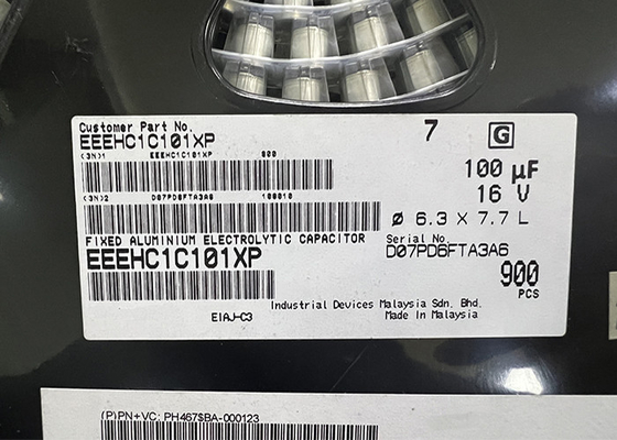 Tụ điện điện phân nhôm 100uF Chip mạch tích hợp SMD EEEHC1C101XP
