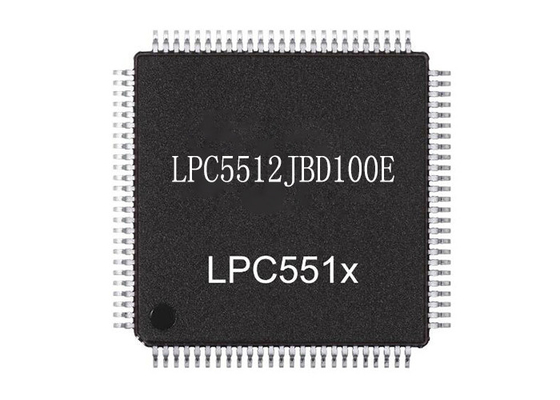 Bộ vi điều khiển nhúng LPC5512JBD100E lõi đơn 150MHz Flash 100-LQFP 64KB
