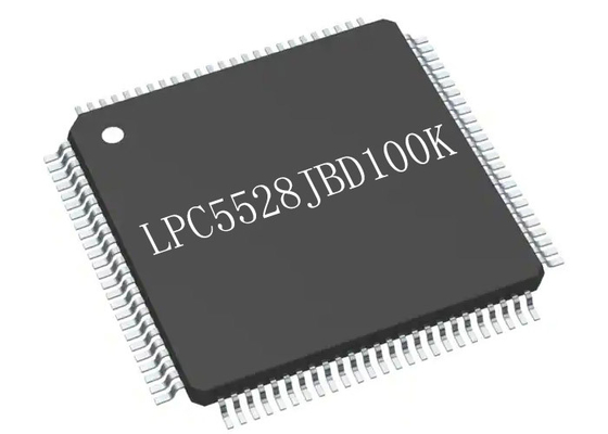 150MHz 100-LQFP LPC5528JBD100K Bộ vi điều khiển ARM hiệu suất cao - IC MCU