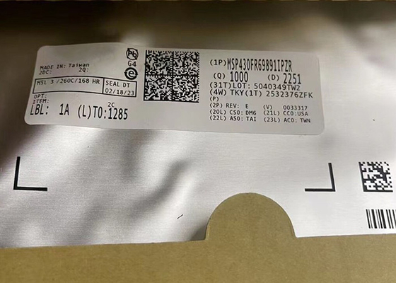 Vi điều khiển MCU MSP430FR69891IPZR 100-LQFP Bộ vi điều khiển tín hiệu hỗn hợp IC