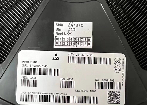 Chip mạch tích hợp 8-PowerSFN bóng bán dẫn công suất 100V kênh N IPT015N10N5