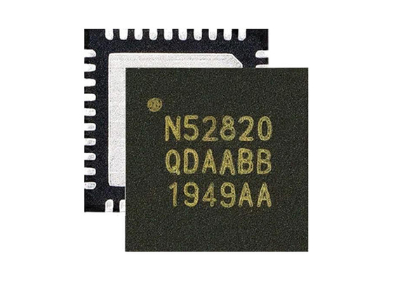 Chip BT thu phát RF 2.4GHz NRF52820-CFAA-D-R7 44-UFBGA