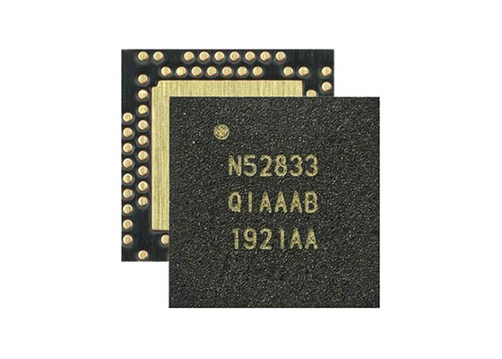 Đa giao thức BT 5.3 SOC IC NRF52833-QIAA-B-R7 2.4GHz BT Năng lượng thấp