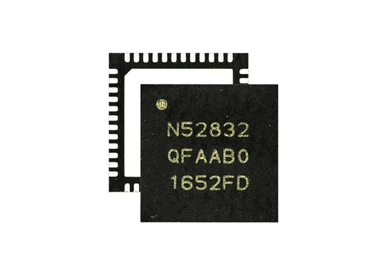 Bộ thu phát RF BT IC 2.4GHz 48-VFQFN NRF52832-QFAA-G-R7 Hệ thống đa lõi