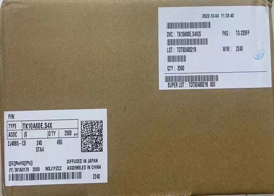 Chip mạch tích hợp TK10A80E MOSFET kênh N 800 V 10A Transistor
