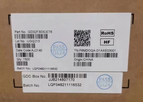GD32F303CET6 IC MCU ARM Cortex-M4 32-bit LQFP48 gói