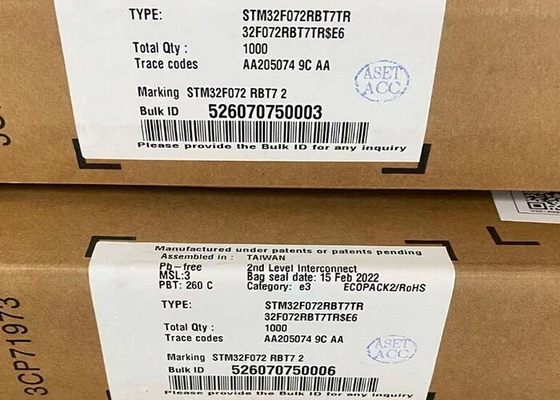 STM32F072R8T7 32 bit đơn lõi 48MHz 64KB Microcontroller IC nhúng