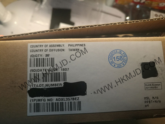 Bộ cảm biến IC ADXL357BEZ Lượng thấp 3-Trục MEMS Accelerometers 14-CLCC