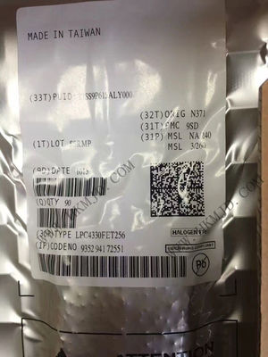 Microcontroller MCU LPC4330FET256 Bộ điều khiển tín hiệu kỹ thuật số dựa trên Cortex-M4