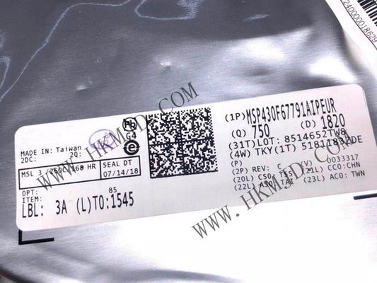 Vi điều khiển MCU MSP430F67791AIPEUR Siêu tiết kiệm điện 16-Bit 16MHz 92KB FLASH