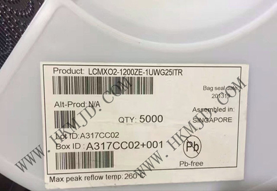 Mảng cổng có thể lập trình trường LCMXO2-1200ZE-1UWG25ITR 1280 LUTs 19 I / O MachXO2 Mảng cổng có thể lập trình trường IC