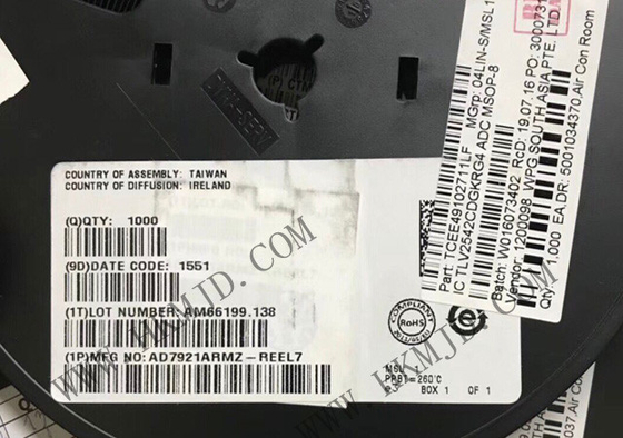 Chip mạch tích hợp AD7921ARMZ 72.5 dB Chuyển đổi analog sang số