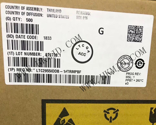 Chip mạch tích hợp LTC2955IDDB-1 Bấm nút điều khiển bật / tắt