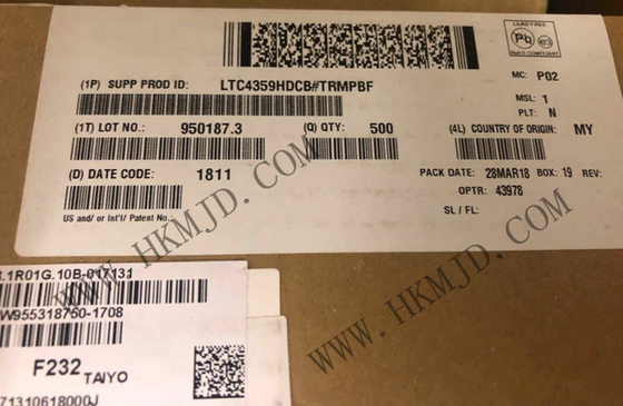 Chip mạch tích hợp LTC4359HDCB Bộ điều khiển Diode lý tưởng DFN-6
