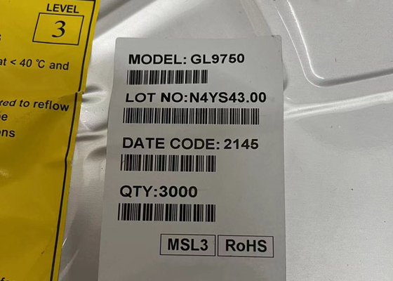 Chip mạch tích hợp GL9750 3.3V đến 1.2V Card Reader Controller QFN-32